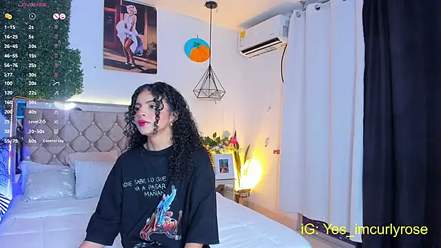 CurlyRose   online show from 09.17.25