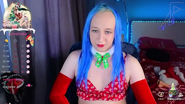 SexyTrixyLove online show from 12.24.24