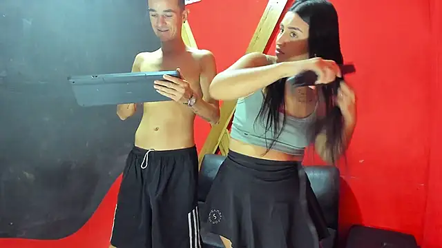 Snapshot of dirty_couple22 chatting on 02.19.25 dirty couple22 online show from 02.19.25