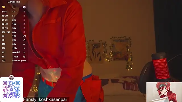 Snapshot of koshkasenpai chatting on 10.11.25 koshkasenpai online show from 10.11.25