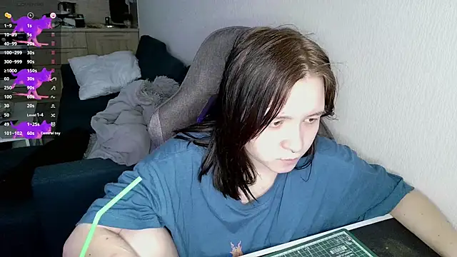 Snapshot of crashtest_13 chatting on 12.25.24 crashtest 13 online show from 12.25.24