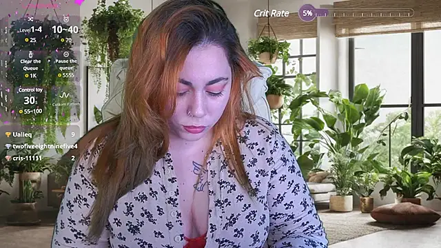 Snapshot of Kittywakee chatting on 01.11.25 Kittywakee online show from 01.11.25