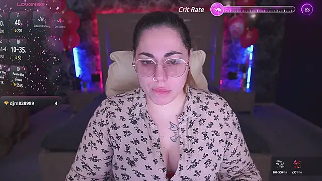 Snapshot of Kittywakee chatting on 02.13.25 Kittywakee online show from 02.13.25