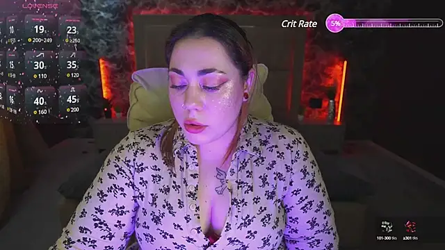 Snapshot of Kittywakee chatting on 03.09.25 Kittywakee online show from 03.09.25