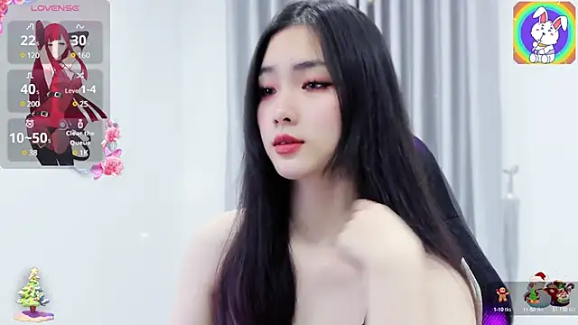 Snapshot of CelestiaWang chatting on 12.20.24 CelestiaWang online show from 12.20.24