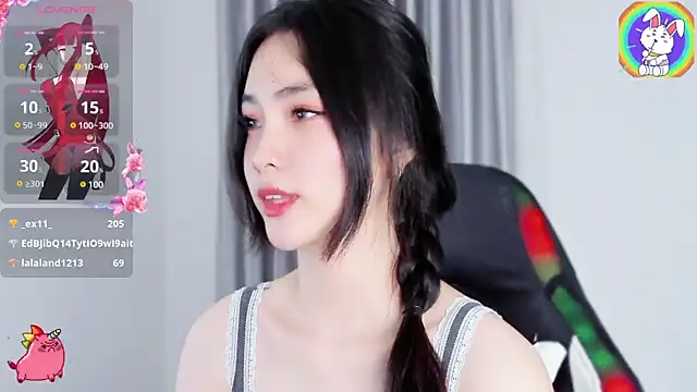 Snapshot of CelestiaWang chatting on 01.09.25 CelestiaWang online show from 01.09.25