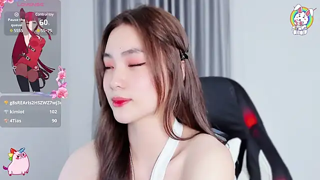 Snapshot of CelestiaWang chatting on 01.23.25 CelestiaWang online show from 01.23.25