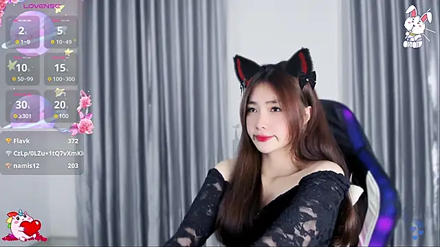 Snapshot of CelestiaWang chatting on 03.16.25 CelestiaWang online show from 03.16.25