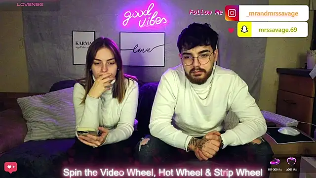 MrAndMrsSavage online show from 01.10.25