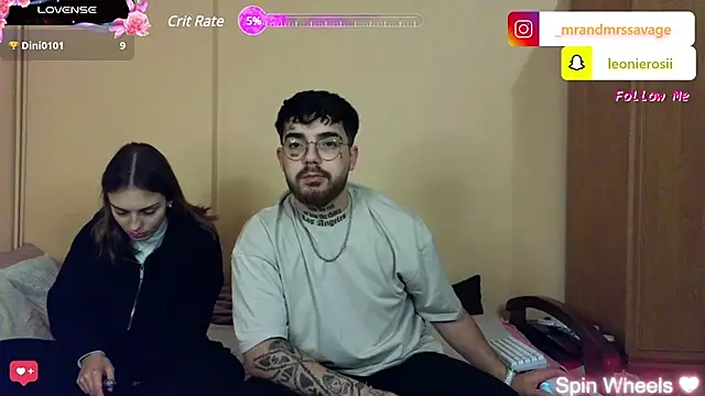 MrAndMrsSavage online show from 02.07.25