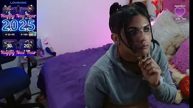 Snapshot of AlexaFontana chatting on 01.31.25 AlexaFontana online show from 01.31.25