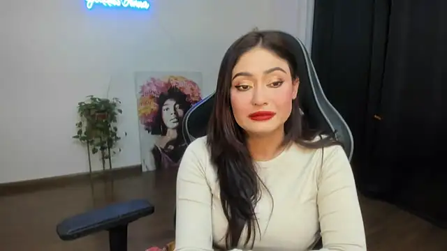 Snapshot of GoddessAnna chatting on 03.10.25 GoddessAnna online show from 03.10.25