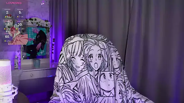 Snapshot of sayonara_6 chatting on 10.30.25 sayonara 6 online show from 10.30.25