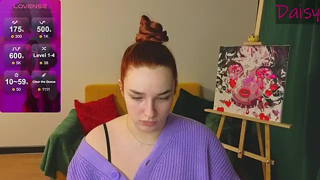 Snapshot of CookyDaisy chatting on 12.14.24 CookyDaisy online show from 12.14.24