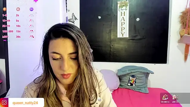 Snapshot of queen-natty chatting on 01.28.25 queen-natty online show from 01.28.25