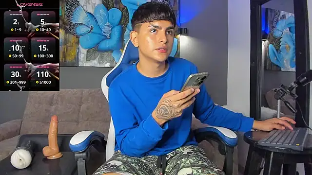 Snapshot of Lyam_ap chatting on 03.01.26 Lyam ap online show from 03.01.26