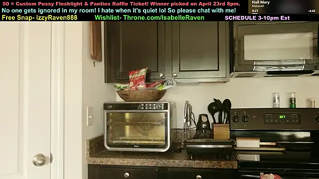 IsabelleRaven online show from 04.20.26