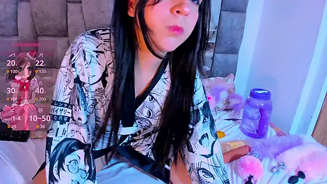 Snapshot of MorganitaX chatting on 01.22.25 MorganitaX online show from 01.22.25