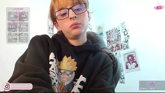 CelesteAyase online show from 10.29.25