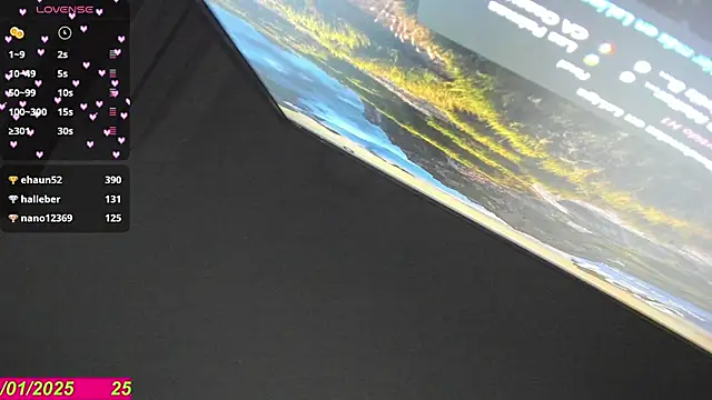 Snapshot of Charlie_Doll chatting on 01.25.25 Charlie Doll online show from 01.25.25