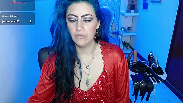 Snapshot of scarleth_blue chatting on 01.22.25 scarleth blue online show from 01.22.25