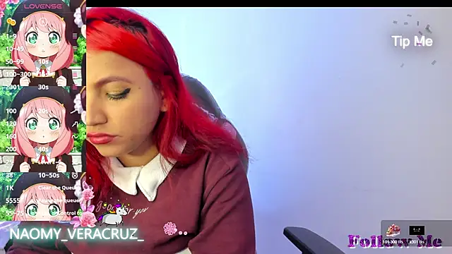 Snapshot of Naomy_veracruz_ chatting on 01.21.25 Naomy veracruz  online show from 01.21.25