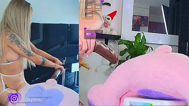 Snapshot of Kinky__Karo chatting on 02.14.25 Kinky Karo online show from 02.14.25