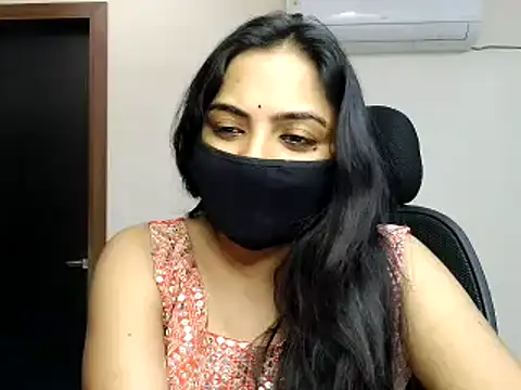 Snapshot of Hritvika chatting on 02.24.25 Hritvika online show from 02.24.25