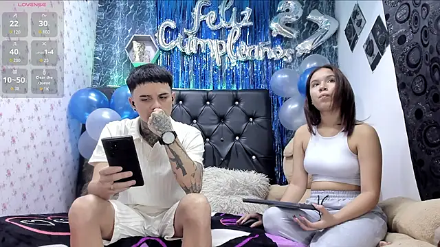 exotic hot couple online show from 01.17.26