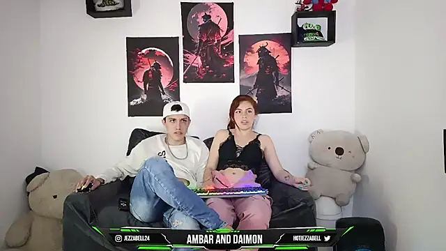 Ambar and daimon  online show from 02.03.25