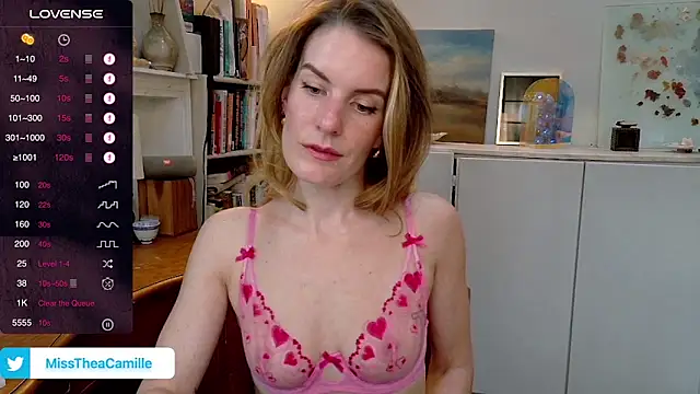 Snapshot of MissTheaCamille chatting on 02.25.25 MissTheaCamille online show from 02.25.25