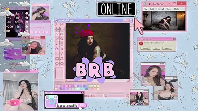 vanesa moon   online show from 03.04.25