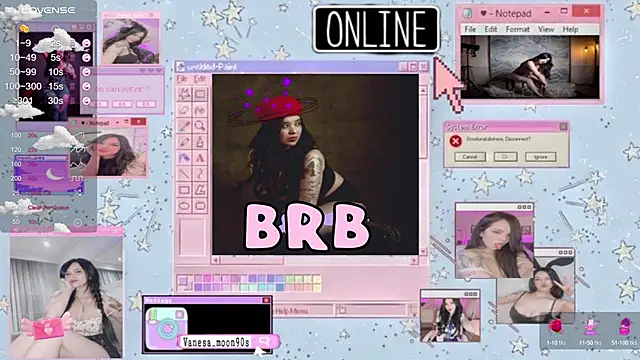 vanesa moon   online show from 03.19.25