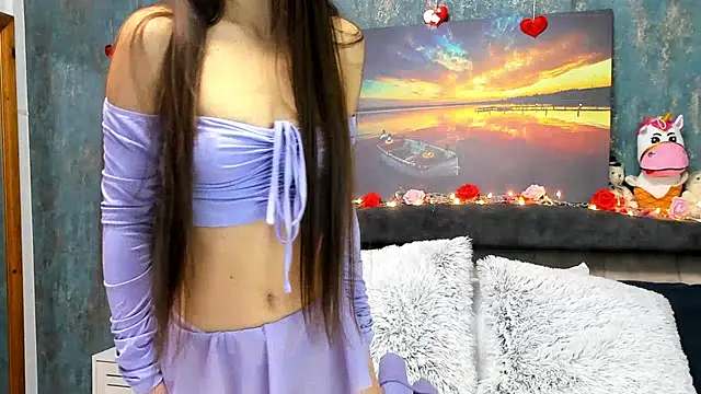 Snapshot of EmaLowe chatting on 02.25.25 EmaLowe online show from 02.25.25