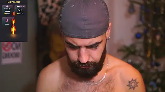 HairyRobxxx online show from 12.20.25