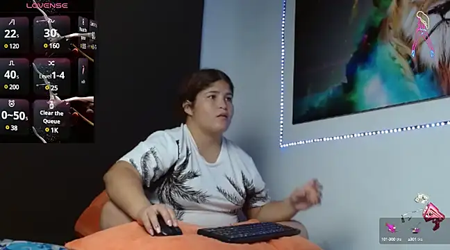 Snapshot of fabyana-queen chatting on 01.24.25 fabyana-queen online show from 01.24.25