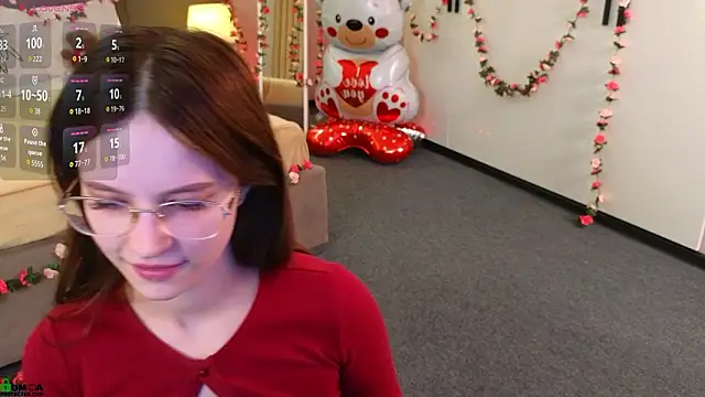 Rina Red online show from 02.18.26