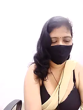 Snapshot of Lucky-Deepthi chatting on 10.26.25 Lucky-Deepthi online show from 10.26.25