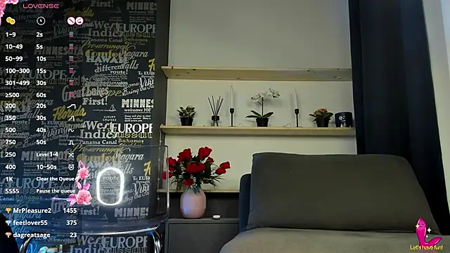 Snapshot of MyaBlack chatting on 03.22.25 MyaBlack online show from 03.22.25