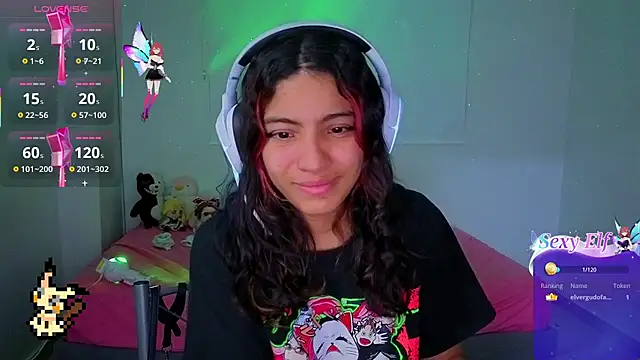 Lovelyamyy online show from 12.21.25