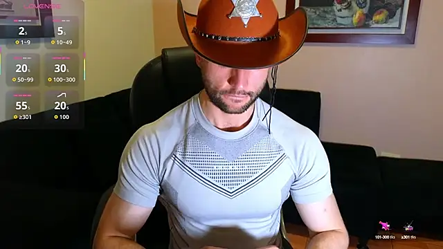 hairyncuteass online show from 10.13.25