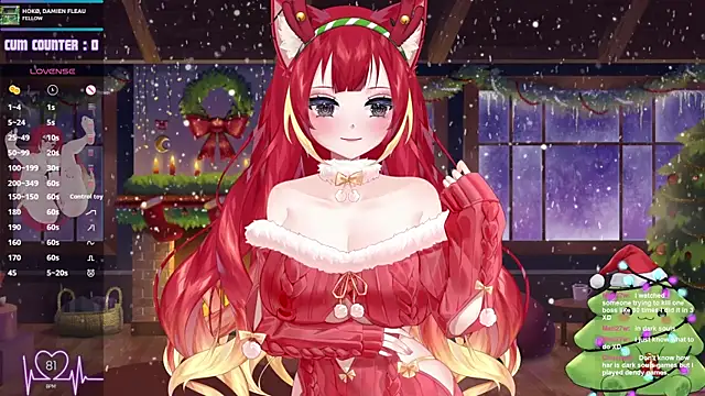 LewdKira VT online show from 12.14.25