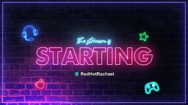 RedHotRachael online show from 11.08.25