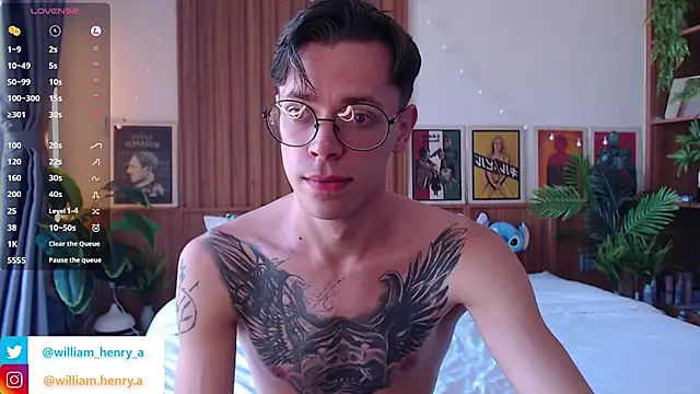 William Henry  online show from 02.20.26