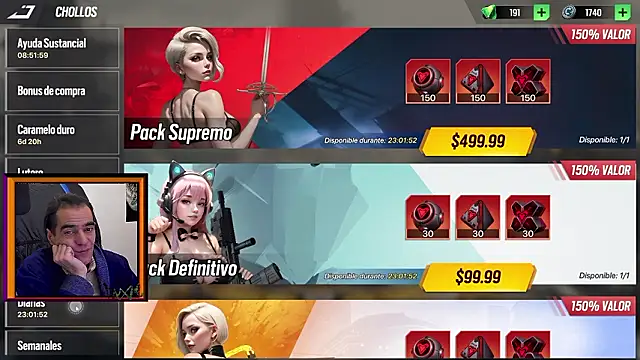 ReyDeBotones online show from 02.18.26