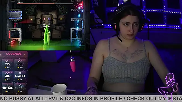 Gamergirl-Linela online show from 03.11.25