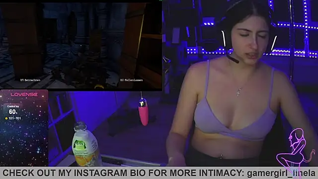 Gamergirl-Linela online show from 10.20.25
