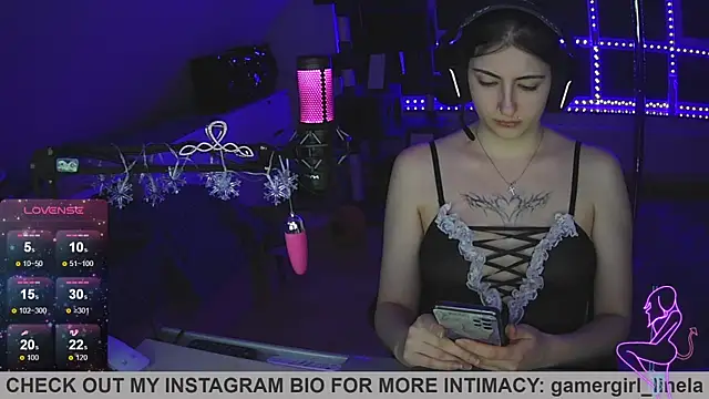 Gamergirl-Linela online show from 11.10.25