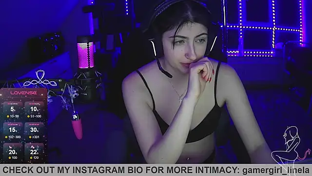 Gamergirl-Linela online show from 11.29.25