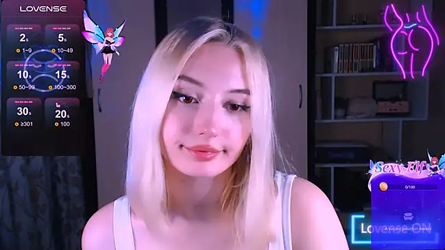 beauty blonde online show from 02.25.25